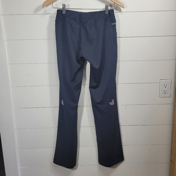 Patagonia Leggings Women's sz XS Black Athletic Leggings w/Pocket Straight Leg - Picture 3 of 8